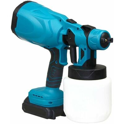 Lablanc - Pistola Pulverizadora De Pintura Inalámbrica - Para Pistola Pulverizadora De Pintura De Alta Presión Inalámbrica De 18 V, Herramienta Eléctrica Sin Aire, Sin Batería Lablanc - Pistola Pulverizadora De Pintura Inalámbrica - Para Pistola Pulverizadora De Pintura De Alta Presión Inalámbrica De 18 V, Herramienta Eléctrica Sin Aire, Sin Batería