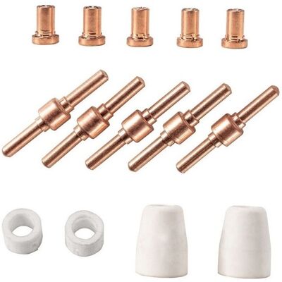 Scheppach - Accesorios 14 Pz. Boquillas Electrodos Para Cortador De Plasma Plc40 Scheppach - Accesorios 14 Pz. Boquillas Electrodos Para Cortador De Plasma Plc40