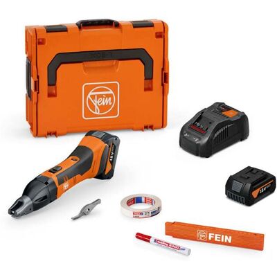 Cizalla De Ranura De Batería Fein Hasta 1,6 Mm Abss 18 1.6 E As Set / 2x 5,0 Ah Batería + Cargador - 71300564000 Cizalla De Ranura De Batería Fein Hasta 1,6 Mm Abss 18 1.6 E As Set / 2x 5,0 Ah Batería + Cargador - 71300564000