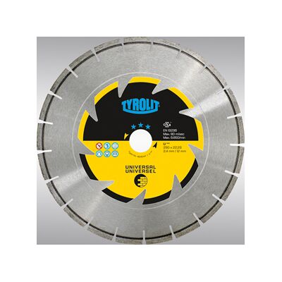 Tyrolit - Disco Sierra Diamante 300x2.4x35mm C2w (gral. Obra Premium-sierra De Mesa) Tyrolit - Disco Sierra Diamante 300x2.4x35mm C2w (gral. Obra Premium-sierra De Mesa)