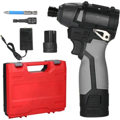 OEM Juego De Destornilladores Eléctricos Sin Escobillas De 16,8 V, Recargables, Potencia Extra Con Velocidad De 3450 Rpm Y Par De 140 Nm, Con Estuche Para Puntas, Cabe En La Caja De Herramientas OEM Juego De Destornilladores Eléctricos Sin Escobillas De 16,8 V, Recargables, Potencia Extra Con Velocidad De 3450 Rpm Y Par De 140 Nm, Con Estuche Para Puntas, Cabe En La Caja De Herramientas