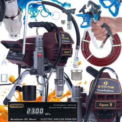 OEM Unidad De Pintura Zenthril Apex B, 2500w 20mpa 0.031'', 3.2l/min, Serie Powerxcellence OEM Unidad De Pintura Zenthril Apex B, 2500w 20mpa 0.031'', 3.2l/min, Serie Powerxcellence