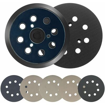 OEM Almohadilla De Repuesto Para Lijadora Orbital Con Cierre De Velcro, 8 Orificios, Compatible Con Las Lijadoras Orbitales Makita Bo5010, Bo5030k, Bo5031k, Bo5041k, Con 5 Orificios Para Almohadilla De Li OEM Almohadilla De Repuesto Para Lijadora Orbital Con Cierre De Velcro, 8 Orificios, Compatible Con Las Lijadoras Orbitales Makita Bo5010, Bo5030k, Bo5031k, Bo5041k, Con 5 Orificios Para Almohadilla De Li