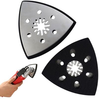 OEM Almohadilla De Lijado Fino De 93 Mm, Disco De Lijado Multiherramienta, Lijadora Triangular, Accesorios Para Lijadora Delta, Paquete De 2 -crezuo OEM Almohadilla De Lijado Fino De 93 Mm, Disco De Lijado Multiherramienta, Lijadora Triangular, Accesorios Para Lijadora Delta, Paquete De 2 -crezuo