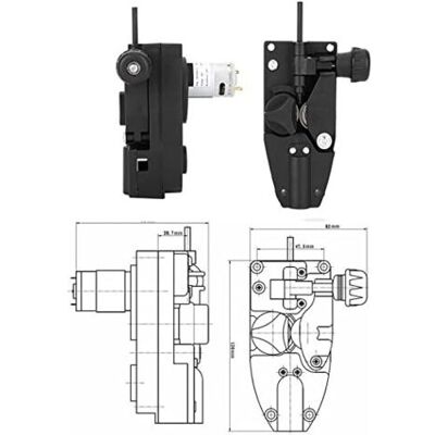 ULISEM Motor Alimentador De Alambre Para Soldadora Mig De 24 V Y 10 W Para Alambre De 0,6-1,0 Mm, Velocidad De 2-13 M/min, Compacto Y Silencioso. ULISEM Motor Alimentador De Alambre Para Soldadora Mig De 24 V Y 10 W Para Alambre De 0,6-1,0 Mm, Velocidad De 2-13 M/min, Compacto Y Silencioso.