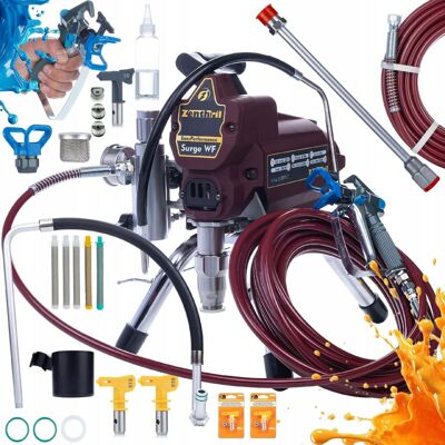 OEM Unidad De Pintura Zenthril Surge Wf, 1800w 20mpa 0.019'', 2l/min, Serie Easyperformance + Kit De Inicio Grande Vol.1 OEM Unidad De Pintura Zenthril Surge Wf, 1800w 20mpa 0.019'', 2l/min, Serie Easyperformance + Kit De Inicio Grande Vol.1