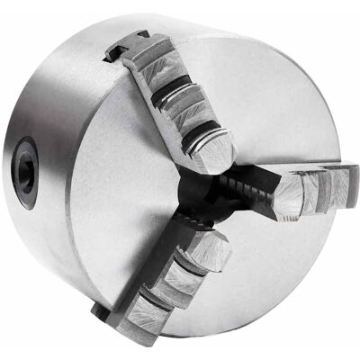 Vidaxl Mandril De Torno Autocentrante De 3 Mordazas 100 Mm Acero K11 100 Vidaxl Mandril De Torno Autocentrante De 3 Mordazas 100 Mm Acero K11 100