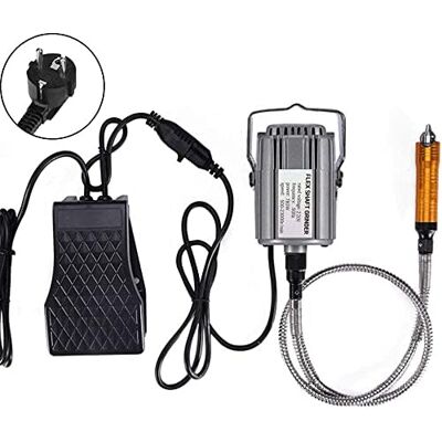 OEM Taladro Amolador Eléctrico De 780 W Con Eje Flexible, Mandril De Pulido, Herramienta Rotativa Dremel, Amoladora Colgante, Pedal, Eje Flexible De Metal, 23000 Rpm OEM Taladro Amolador Eléctrico De 780 W Con Eje Flexible, Mandril De Pulido, Herramienta Rotativa Dremel, Amoladora Colgante, Pedal, Eje Flexible De Metal, 23000 Rpm
