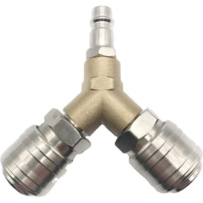 OEM Distribuidor De Aire Comprimido, Conector De Aire Comprimido, Interruptor De Aire Comprimido, Con Dos Conectores Roscados De 1/4 De Pulgada, Latón Inoxidable, Completamente Ensamblado, Listo Para Usar OEM Distribuidor De Aire Comprimido, Conector De Aire Comprimido, Interruptor De Aire Comprimido, Con Dos Conectores Roscados De 1/4 De Pulgada, Latón Inoxidable, Completamente Ensamblado, Listo Para Usar