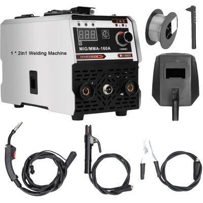 OEM Soldadora Mig/mma, Inversor Igbt, Alimentador De Alambre Integrado, Mig/mma-160 OEM Soldadora Mig/mma, Inversor Igbt, Alimentador De Alambre Integrado, Mig/mma-160
