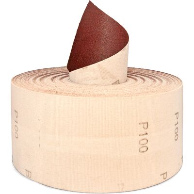 Rollo Papel Resinado Abrasivo Velcro 115mmx25m Grano 40 Fervi Rsr115/050/040 Rollo Papel Resinado Abrasivo Velcro 115mmx25m Grano 40 Fervi Rsr115/050/040