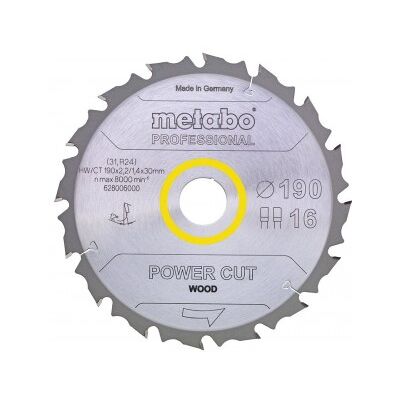 Metabo Hoja de sierra power cut wood - profesional Metabo Hoja de sierra power cut wood - profesional