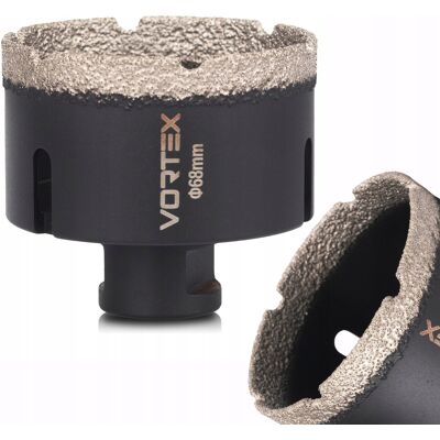 OEM Corona Diamantada 68 Mm Taladro Vortex M14 Gres OEM Corona Diamantada 68 Mm Taladro Vortex M14 Gres