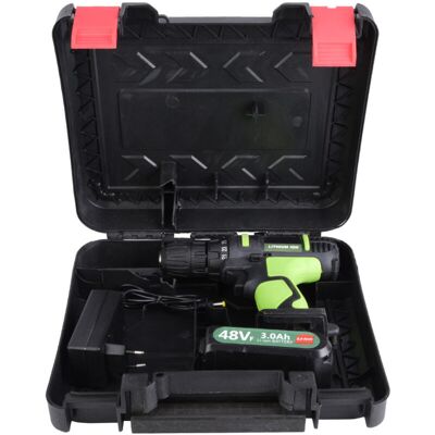 OEM Taladro Inalámbrico De Iones De Litio, Destornillador Inalámbrico De 21 V, Destornillador Eléctrico Multifuncional Con Estuche (ue 220 V) OEM Taladro Inalámbrico De Iones De Litio, Destornillador Inalámbrico De 21 V, Destornillador Eléctrico Multifuncional Con Estuche (ue 220 V)