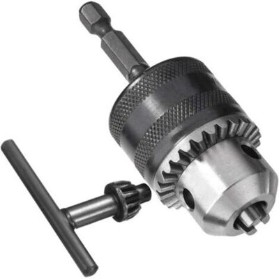 OEM Adaptador De Portabrocas De Cambio Rápido Con Vástago Hexagonal De 1,5-13 Mm Y 6,35 Mm, Convertidor De Portabrocas De 1/2-20unf Con Llave Para Taladro Eléctrico Dengyank-crezuo OEM Adaptador De Portabrocas De Cambio Rápido Con Vástago Hexagonal De 1,5-13 Mm Y 6,35 Mm, Convertidor De Portabrocas De 1/2-20unf Con Llave Para Taladro Eléctrico Dengyank-crezuo