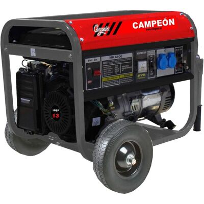 Generador Campeon MK6500 - 13 CV 5 KVA 25L Generador Campeon MK6500 - 13 CV 5 KVA 25L