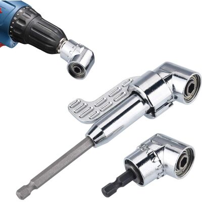 OEM 2 Adaptadores De Taladro De Ángulo Recto De 105° Y 1/4 De Pulgada Con Vástago Hexagonal Y Soporte Para Brocas, Destornillador De Ángulo Recto Acoplado A Un Soporte Magnético Para Brocas. OEM 2 Adaptadores De Taladro De Ángulo Recto De 105° Y 1/4 De Pulgada Con Vástago Hexagonal Y Soporte Para Brocas, Destornillador De Ángulo Recto Acoplado A Un Soporte Magnético Para Brocas.