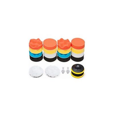 OEM 22 Piezas De Almohadillas De Pulido De 80 Mm, Kit De Pulido Con Esponja Para Broca M10, Almohadilla De Pulido De Lana Para Pulido, Lijado Y Encerado De Automóviles. OEM 22 Piezas De Almohadillas De Pulido De 80 Mm, Kit De Pulido Con Esponja Para Broca M10, Almohadilla De Pulido De Lana Para Pulido, Lijado Y Encerado De Automóviles.