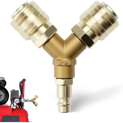 OEM Conector Rápido Para Aire Comprimido, Conector De Aire Comprimido De 1/4 De Pulgada, Distribuidor De Aire En Forma De Y Nw 7.2, Accesorios De Aire Comprimido Enchufables A Prueba De Óxido. OEM Conector Rápido Para Aire Comprimido, Conector De Aire Comprimido De 1/4 De Pulgada, Distribuidor De Aire En Forma De Y Nw 7.2, Accesorios De Aire Comprimido Enchufables A Prueba De Óxido.