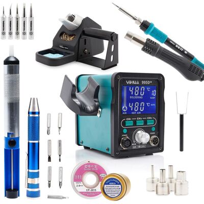 OEM Estación De Soldadura 2 En 1 Yihua 995d+ Kit2 OEM Estación De Soldadura 2 En 1 Yihua 995d+ Kit2