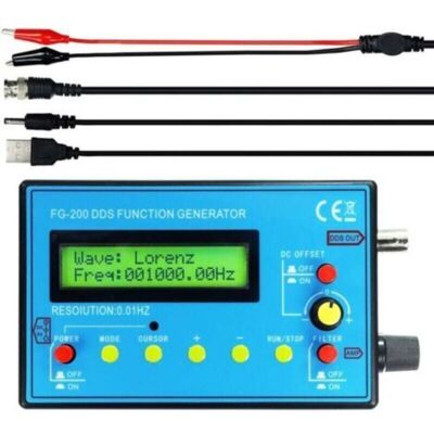 OEM Generador De Señales De Función Dds Fg-200, Contador De Frecuencia De 0,01 Hz A 500 Khz, Módulo De Fuente De Señal Con Forma De Onda Sinusoidal, Cuadrada Y De Diente De Sierra. OEM Generador De Señales De Función Dds Fg-200, Contador De Frecuencia De 0,01 Hz A 500 Khz, Módulo De Fuente De Señal Con Forma De Onda Sinusoidal, Cuadrada Y De Diente De Sierra.