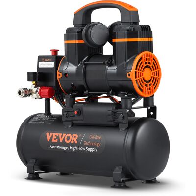 Mophorn - Vevor Compresor De Aire Silencioso De 8l Compresor De Aire Sin Aceite 900w 1,2cv Presión Máxima De 3,5 Mpa Motor Sin Aceite 70 Db Para Reparación De Automóviles Inflado De Neumáticos Pintura A Pistola Mophorn - Vevor Compresor De Aire Silencioso De 8l Compresor De Aire Sin Aceite 900w 1,2cv Presión Máxima De 3,5 Mpa Motor Sin Aceite 70 Db Para Reparación De Automóviles Inflado De Neumáticos Pintura A Pistola