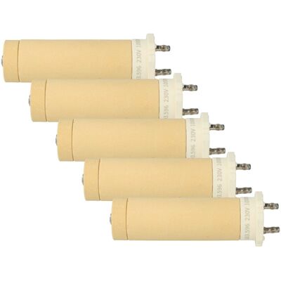 Elemento calefactor de cerámica vhbw para Leister Triac S, BT, AT, ST - 1000 W, Arena Elemento calefactor de cerámica vhbw para Leister Triac S, BT, AT, ST - 1000 W, Arena