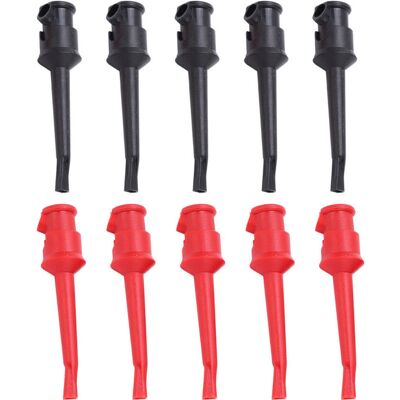OEM Pares De Mini Pinzas De Cocodrilo Para Multímetro, Probador De Circuitos Tipo Soldadura J.30007 OEM Pares De Mini Pinzas De Cocodrilo Para Multímetro, Probador De Circuitos Tipo Soldadura J.30007