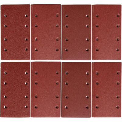 OEM Papel De Lija Abrasivo De 95 X 185 Mm Para Piezas De Lijadora Orbital, 10 Unidades, Grano 40/60/80/120/240, 8 Agujeros Para Lijadora Rectangular, Papel De Lija Para Madera - 50 Unidades -crezuo OEM Papel De Lija Abrasivo De 95 X 185 Mm Para Piezas De Lijadora Orbital, 10 Unidades, Grano 40/60/80/120/240, 8 Agujeros Para Lijadora Rectangular, Papel De Lija Para Madera - 50 Unidades -crezuo