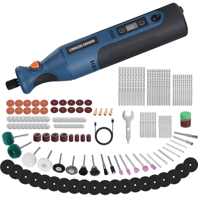 OEM Juego De Herramientas Rotativas Eléctricas De 179 Piezas (5.000-25.000 Rpm), Taladro/amoladora De 7,4 V Y 1100 Mah, Mini Bolígrafo Para Grabado En Madera OEM Juego De Herramientas Rotativas Eléctricas De 179 Piezas (5.000-25.000 Rpm), Taladro/amoladora De 7,4 V Y 1100 Mah, Mini Bolígrafo Para Grabado En Madera