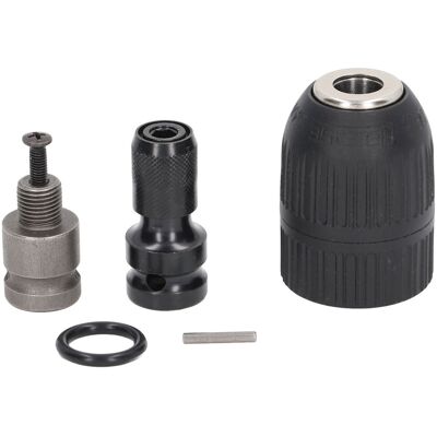 OEM Portabrocas Autoajustable Con Sujeción Autoblocante Sin Llave Para Taladro De Impacto Eléctrico, Modelo Con Rosca De 1/2 Pulgada 20unf. OEM Portabrocas Autoajustable Con Sujeción Autoblocante Sin Llave Para Taladro De Impacto Eléctrico, Modelo Con Rosca De 1/2 Pulgada 20unf.