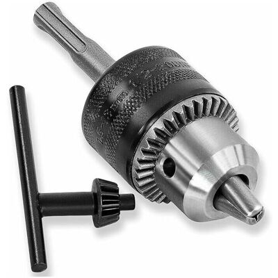 LIIYIELA Mandril De Taladro De 1,5-13 Mm 1/2-20 Unf Con Adaptador Sds Plus Y Llave De Apriete LIIYIELA Mandril De Taladro De 1,5-13 Mm 1/2-20 Unf Con Adaptador Sds Plus Y Llave De Apriete