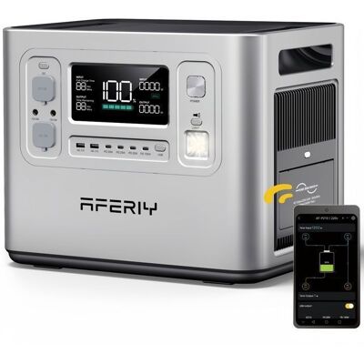 OEM Estación De Energía - Aferiy - 2048wh / 2400w - Batería Lifepo4 - Carga Rápida 1,5h - Control A Través De La App OEM Estación De Energía - Aferiy - 2048wh / 2400w - Batería Lifepo4 - Carga Rápida 1,5h - Control A Través De La App