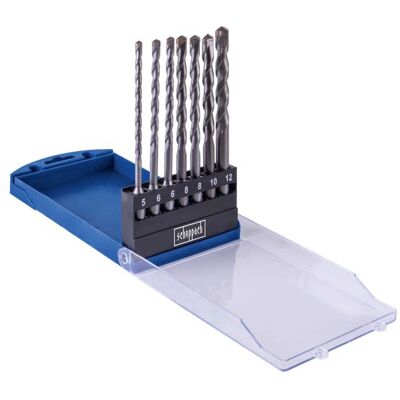 Scheppach - Set Brocas Para Pared Acoplamiento Sds-plus Para Taladros Percutores Scheppach - Set Brocas Para Pared Acoplamiento Sds-plus Para Taladros Percutores