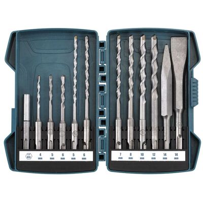 Serie De Brocas Y Cinceles Sds-plus Fervi 0332 Serie De Brocas Y Cinceles Sds-plus Fervi 0332
