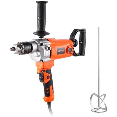 OEM 1200 W Mezclador De Mortero Eléctrico 2 En 1, Taladro Mezclador Con Cable, Agitador De Hormigón Con Mandril De 15,89 Mm, 0-750 Rpm, Mango En D, Para Taladrar, Mezclar Pegamento, Pintura OEM 1200 W Mezclador De Mortero Eléctrico 2 En 1, Taladro Mezclador Con Cable, Agitador De Hormigón Con Mandril De 15,89 Mm, 0-750 Rpm, Mango En D, Para Taladrar, Mezclar Pegamento, Pintura