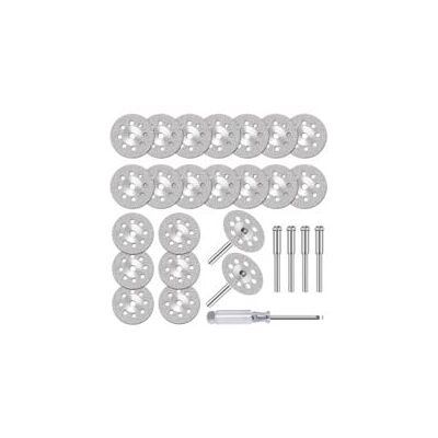 OEM 20 Piezas Mini Disco De Diamante Para Tronçonner Para Dremel Con Mandril De 3 Mm Para Coupe Pierre, Verre, Céramique - Crezuo OEM 20 Piezas Mini Disco De Diamante Para Tronçonner Para Dremel Con Mandril De 3 Mm Para Coupe Pierre, Verre, Céramique - Crezuo