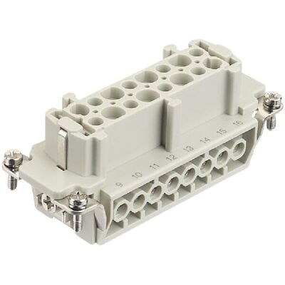 Inserto Hem. Terminal Roscada Harting 09330162701 Inserto Hem. Terminal Roscada Harting 09330162701