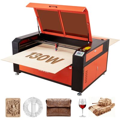 Vevor Grabadora Láser Co2 130w, Área De Trabajo 1400 X 900 Mm, Máquina De Grabado Láser Con Asistencia De Aire De Paso De 2 Vías Velocidad De 1200 Mm/s, Para Bricolaje En Madera Acrílico Cuero Vevor Grabadora Láser Co2 130w, Área De Trabajo 1400 X 900 Mm, Máquina De Grabado Láser Con Asistencia De Aire De Paso De 2 Vías Velocidad De 1200 Mm/s, Para Bricolaje En Madera Acrílico Cuero