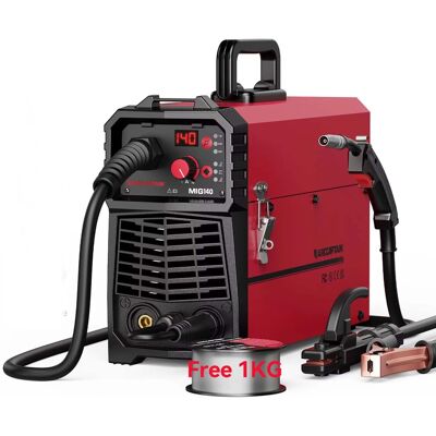 Soldadora Mig Semiautomática 4 En 1 Synergy Tools De 220 V Y 140 A Con Lift Tig, Tig, Mma, Mig, Mag E Igbt,lzbargon Soldadora Mig Semiautomática 4 En 1 Synergy Tools De 220 V Y 140 A Con Lift Tig, Tig, Mma, Mig, Mag E Igbt,lzbargon