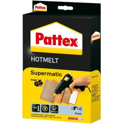 Pistola de Pegamento Caliente Pattex PXP06 - Precisa, Rápida, 206°C Pistola de Pegamento Caliente Pattex PXP06 - Precisa, Rápida, 206°C