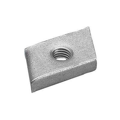 Placa roscada galvanizada 38/17 M12 - 100 piezas Placa roscada galvanizada 38/17 M12 - 100 piezas