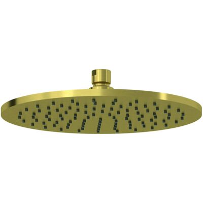 Cabezal de Ducha Kludi A-QA 250mm Oro Cepillado - Shower Head Cabezal de Ducha Kludi A-QA 250mm Oro Cepillado - Shower Head