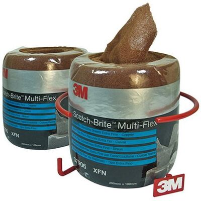 3M Rodillo De No Tejido Abrasivo, Perforado, Grado De Finura : Muy Fino, Dimensiones Del Papel Abrasivo 100 X 200 Mm, Cantidad De Tapóns 60 3M Rodillo De No Tejido Abrasivo, Perforado, Grado De Finura : Muy Fino, Dimensiones Del Papel Abrasivo 100 X 200 Mm, Cantidad De Tapóns 60