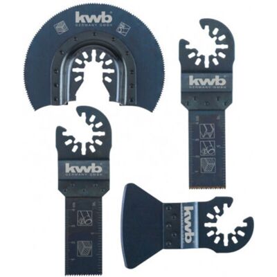 KWB PROFI herramienta multifunción - Juego de hojas KWB PROFI herramienta multifunción - Juego de hojas