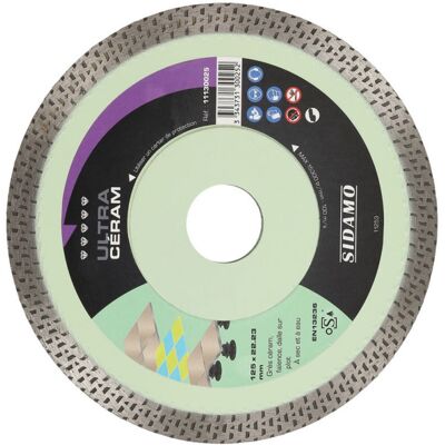 ULTRA CERAM - Disco de diamante Ø 125 mm ULTRA CERAM - Disco de diamante Ø 125 mm