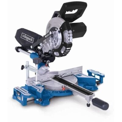 Scheppach - Sierra De Inglete Radial Hm 185 - 1400 W - Lama Ø 185 Mm - Madera Scheppach - Sierra De Inglete Radial Hm 185 - 1400 W - Lama Ø 185 Mm - Madera