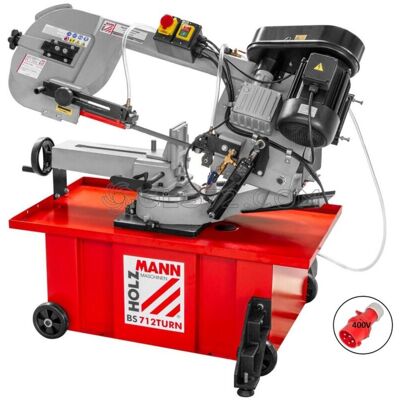 Holzmann - Sierra De Cinta Hierro Corte Metal Con Base Bs712turn 400v Holzmann - Sierra De Cinta Hierro Corte Metal Con Base Bs712turn 400v