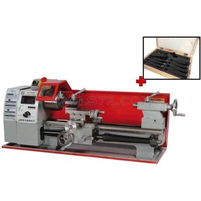 Holzmann - Torno Paralelo Metales Longitudinal Automatic Ed400fd + 9 Utiles 9tlg10 Holzmann - Torno Paralelo Metales Longitudinal Automatic Ed400fd + 9 Utiles 9tlg10