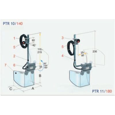 Optimum PTR 11/180 Protector para Taladro - Escudo de Seguridad Optimum PTR 11/180 Protector para Taladro - Escudo de Seguridad